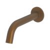 Abacus Iso Brushed Bronze Wall Mounted Bath Spout - TBTS-348-3802