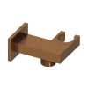 Abacus Emotion Brushed Bronze Square Wall Outlet and Holder - TBTS-418-5804