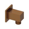 Abacus Emotion Brushed Bronze Square Wall Outlet - TBTS-418-5808