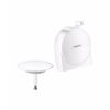 hansgrohe Exafill S Finish set Bath Filler, waste and overflow set in Matt White - 58117700