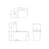 Britton Tall Close Coupled WC - SPH001/SPH002