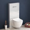 VitrA Vitrus Glass Covered Concealed Cistern for wall hung pan - 770576101