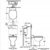 Ideal Standard Studio Back to Wall Toilet - E801601