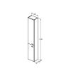 Ideal Standard Concept Space 300mm tall unit with two doors