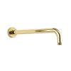 Crosswater Belgravia Wall Mounted Shower Arm in Unlacquered Brass - FH684Q