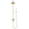 Crosswater Belgravia Thermostatic Shower Kit with Wall Station Handshower