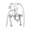 Crosswater Belgravia Lever Bath Shower Mixer Tap with Kit - BL422DC_LV