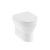 Britton Curve2 Rimless Back to Wall WC with Soft Close Seat - CUR2.001