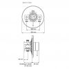 Mira Element SLT Thermostatic Shower Kit (BIR) - 1.1656.013