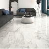 Luni Bianco Porcelain Carrara Marble Effect Tile - SLT180