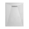 Crosswater (Simpsons) 25mm Stone Resin Shower Tray with Linear Waste