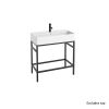 Abacus Concept Noir 80cm Basin and Black Washstand