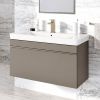 Abacus Concept Simple S2 80cm Large Vanity Unit and Basin