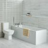 Ideal Standard Ceraflex Deck Mounted Dual Control Bath Shower Mixer - B1823AA