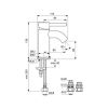 Ideal Standard Ceraline Mini Single Lever Basin Mixer - BC185AA