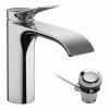 hansgrohe Vivenis Basin Mixer Tap 110 with Waste Set in Chrome - 75020000