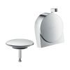 Hansgrohe Exafill S Complete Bath Filler Set with Waste and Overflow in Chrome - 58113000
