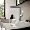 hansgrohe Finoris Basin Mixer 230 with Pull-out Spray and Push Waste Set  in Chrome - 76063000