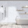 Jaylux DuraPanel Classic Collection Square Edge 2400 x 1200 mm Panel in White Sparkle - 9.101