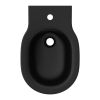 Ideal Standard Connect Air Wall-Mounted Bidet with One Taphole in Silk Black - E0266V3