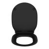 Ideal Standard Connect Air Wrap Over Toilet Seat with Soft Close in Silk Black - E0368V3