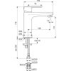 Ideal Standard Cerafine O Single-Lever Basin Mixer in Silk Black - BC724XG