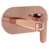 VitrA Root Round Wall Mounted Basin Mixer in Copper - A4272126