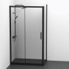Ideal Standard Connect 2 1200 mm Slider Door with Idealclean Clear Glass in Silk Black - K9396V3