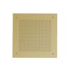 Crosswater Tranquil 380 Recessed Shower Head in Brushed Brass - FH381F