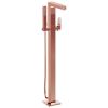 VitrA Root Square Floor-Standing Bath Mixer with Hand Shower in Copper - A4276026