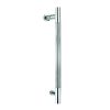 Crosswater OPTIX 10 Knurled Handle in Polished Stainless Steel