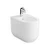 VitrA Liquid Floor-Standing Bidet with Tap Hole in White