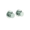 Crosswater Module 2 Handle Shower Valve in Brushed Stainless Steel