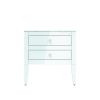 Crosswater Canvass 700 Double Drawer Unit in White Gloss
