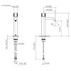 Dornbracht Meta Pure Tall Basin Mixer in Polished Chrome - 33537664-00