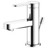 Keuco IXMO Flat Single Lever Basin Mixer 60 with Pop-Up Waste in Chrome - 59504013000
