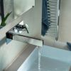 Abode Cyclo Wall Mounted Basin Mixer in Chrome