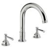 Abode Gallant Deck Mounted 3 Hole Bath Filler in Chrome