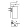 Crosswater 3ONE6 Soap Dispenser in Stainless Steel - TS011S