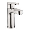Crosswater Style Basin Monobloc with Click Clack Waste in Chrome - MBST110P+