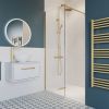Crosswater Central Multifunction Thermostatic Shower in Brushed Brass - RM530WF+