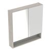 Geberit Selnova Square S Mirror Cabinet With 2 Doors in Light Hickory - 501267001