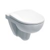 Geberit Selnova Wall-Hung Rimless WC Pack with Standard Seat and Cover in White - 501752001