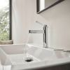 Hansgrohe Finoris Single Lever Basin Mixer 100 with Push Open Waste Set in Chrome - 76010000