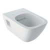 Geberit Selnova Square Rimless Wall-hung WC in White - 501546017