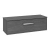 Crosswater Arena 1000 Console Unit with Worktop in Steelwood