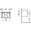 Laufen Pro S Single Drawer Vanity Unit & Compact Basin - 830220954631