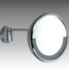 Inda Hotellerie Wall-mounted Shaving Mirror with Integrated Lighting
