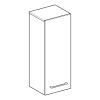 Geberit Selnova Square S Medium Cabinet with One Door in Light Hickory - 501279001