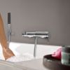 Hansgrohe Finoris Exposed Single Lever Bath Shower Mixer in Chrome - 76420000